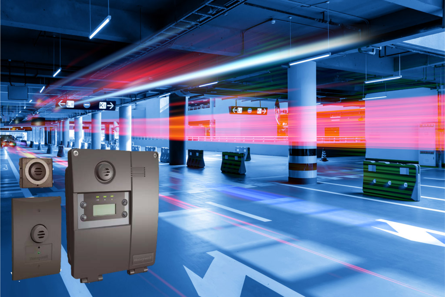 <span style="font-weight: bold;">Co Monitoring - Car Park & Kitchens</span><br>